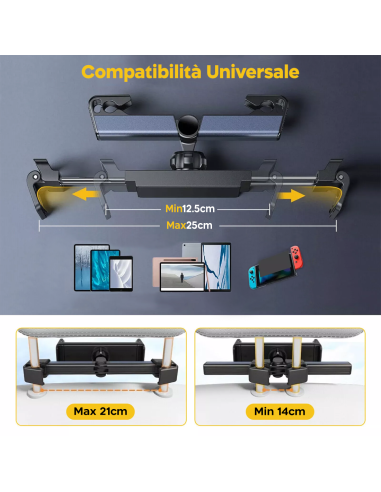 Supporto Smartphone Cellulare Auto per...