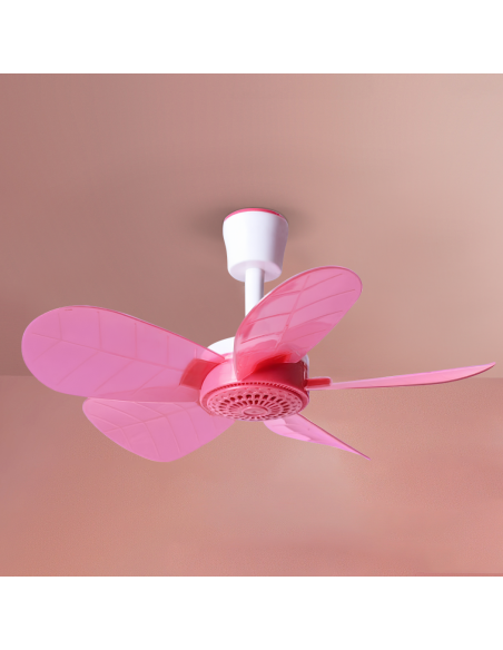 Mini Ventilatore da Soffitto Silenzioso Portatile con Gancio 6 Pale con Presa EU