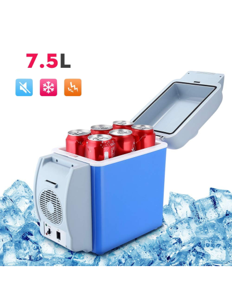 Frigo Portatile 079054 per Auto e Camping 2 in 1 Caldo e Freddo 7,5 Litri da 12V