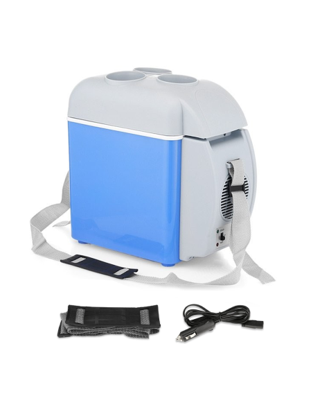 Frigo Portatile 079054 per Auto e Camping 2 in 1 Caldo e Freddo 7,5 Litri da 12V