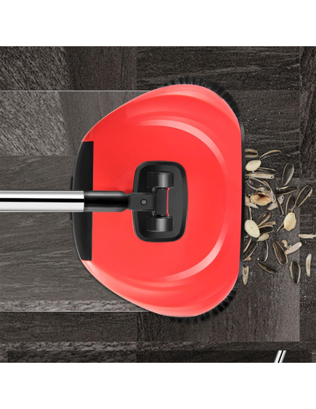 Scopa magica a 3 spazzole rotanti 221862 senza elettricità e senza fili