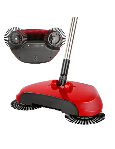 Scopa magica a 3 spazzole rotanti 221862 senza...