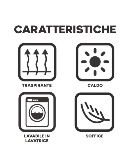 Trapunta Matrimoniale Piumone Invernale Double Face 250x260cm Made in Italy