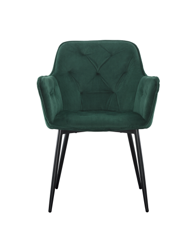 Set 2 Poltrone in Velluto QUEEN Retrò Struttura...