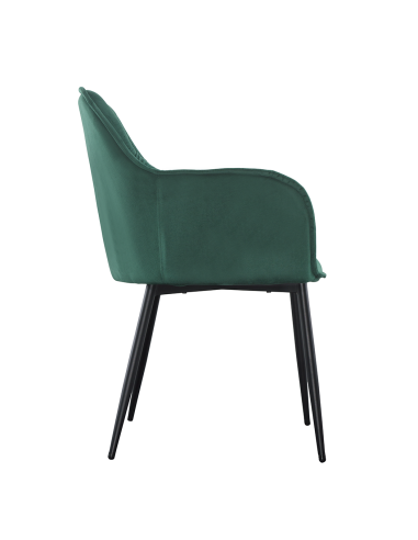 Set 2 Poltrone in Velluto QUEEN Retrò Struttura...