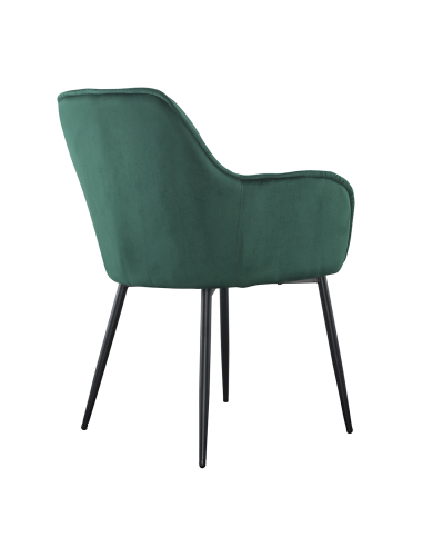 Set 2 Poltrone in Velluto QUEEN Retrò Struttura...