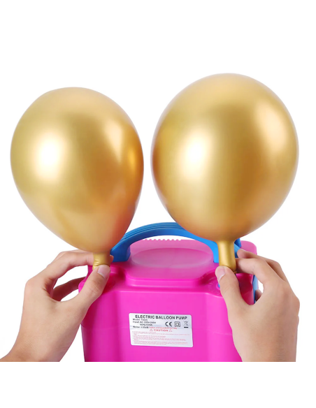 Gonfiatore per Palloncini Elettrico Pompa per Feste con Due Modalità Portatile
