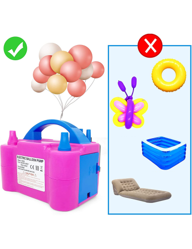 Gonfiatore per Palloncini Elettrico Pompa per...