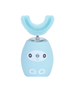 Spazzolino Elettrico Denti Bambini Morbido in Silicone a...