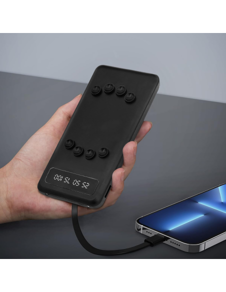 Powerbank 58000mAh Caricabatterie Rapido Portatile con 4 Cavi Inclusi USB