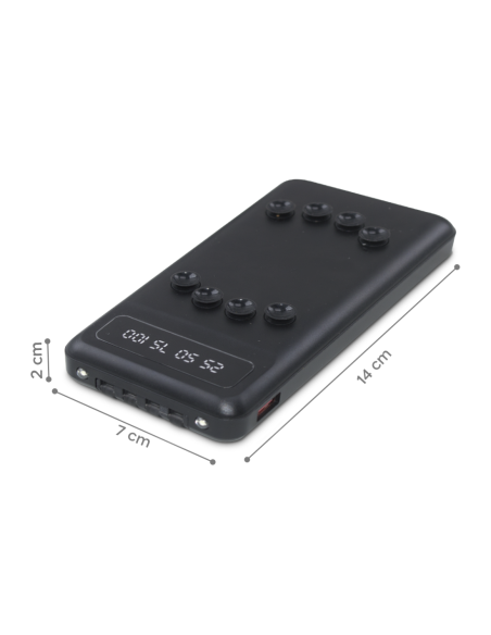 Powerbank 58000mAh Caricabatterie Rapido Portatile con 4 Cavi Inclusi USB