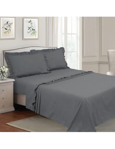 Completo per Letto Matrimoniale con Volant Due...