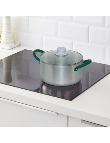 Batteria di Pentole in Alluminio da 12 Pezzi...