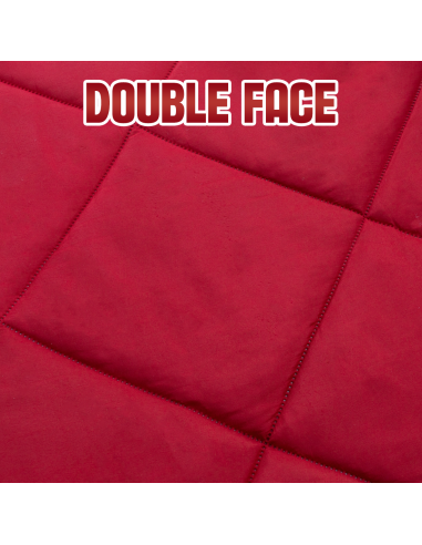 Trapunta Matrimoniale Tessuto in Velluto TARTAN...