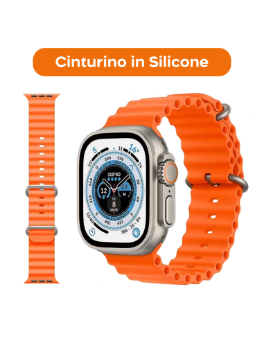 Smartwatch Ultra 49mm 7 Cinturini Notifiche...