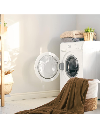 Copri Divano 3 Posti con Elastico Tinta Unita...