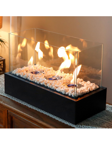 Camino Elettrico Bioetanolo 1100W Decorativo da...
