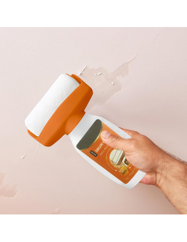 Rullo con Pittura per Parete 500g Bianco 2 in 1...