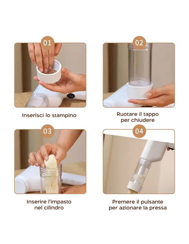 Macchina per Pasta Fresca Spaghetti Tagliatelle...