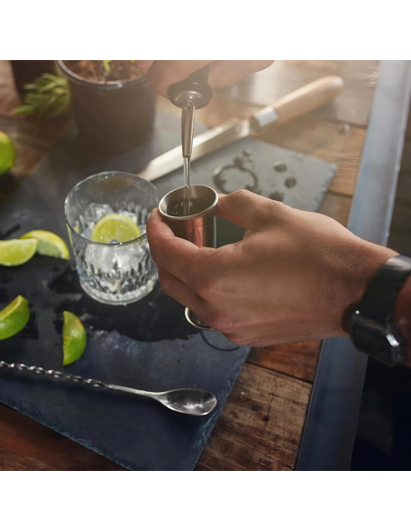 Set per Cocktail 8 Pezzi Shaker in Acciaio 750ml Kit da Barman Professionale