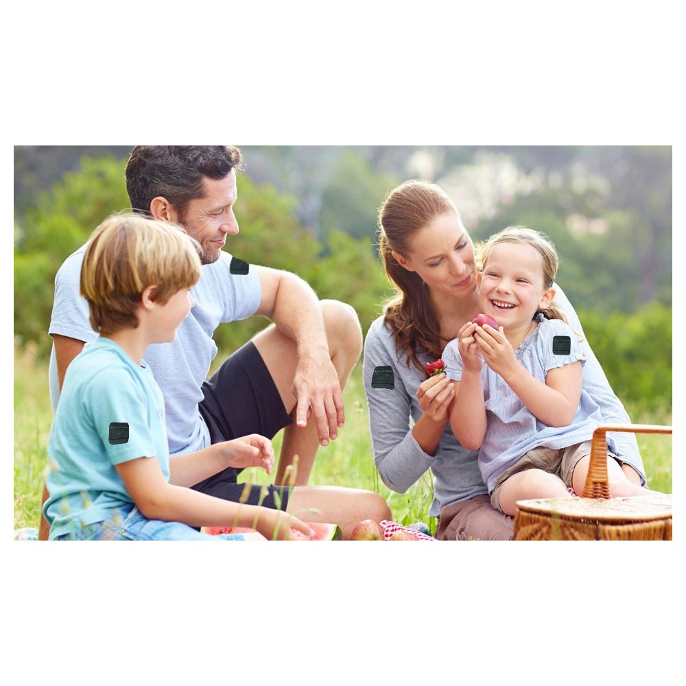 Pack 20 cerotti antizanzare repellente efficace da applicare sui vestiti