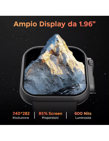 Smartwatch ULTRA 8 con Auricolari Wireless e...