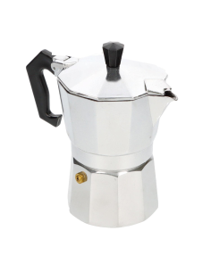 Moka Caffettiera Classica 3 Tazze Caffè Express Alluminio...