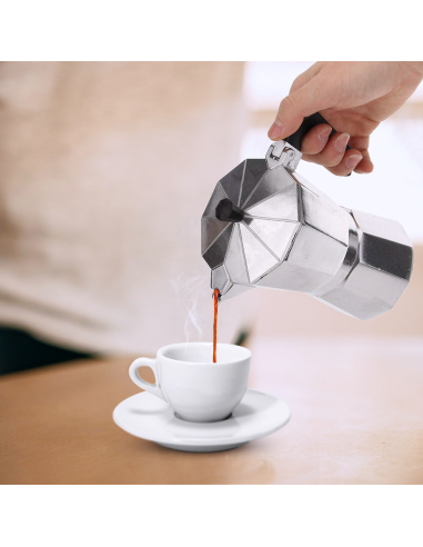 Moka Caffettiera Classica 3 Tazze Caffè Express...