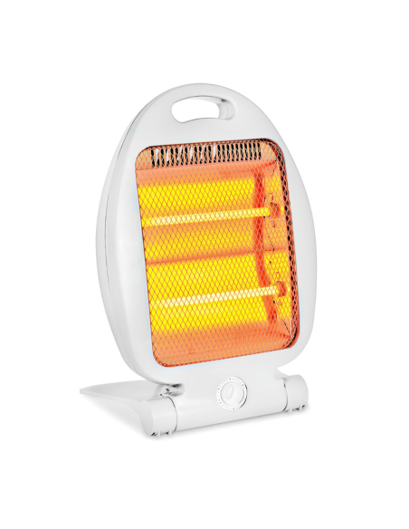 QH-90D Stufa al quarzo JCF 800 Watt 2 elementi riscaldanti 2 livelli temperatura