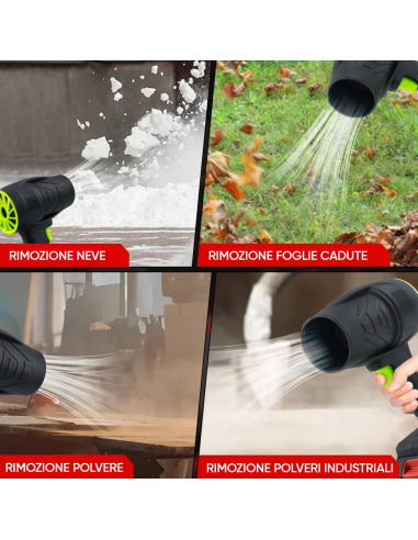 Soffiatore Turbo ad Aria Compressa Elettrico...