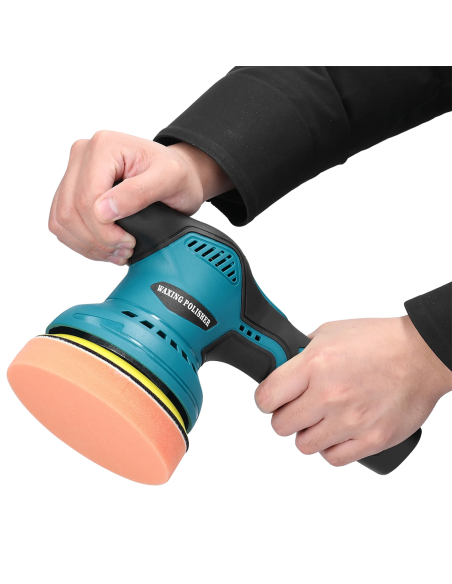 Lucidatrice Elettrica Levigatrice a Batteria 24V Auto e Pavimenti 8 Velocità