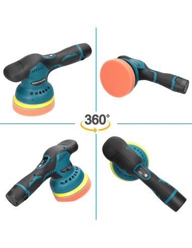 Lucidatrice Elettrica Levigatrice a Batteria...