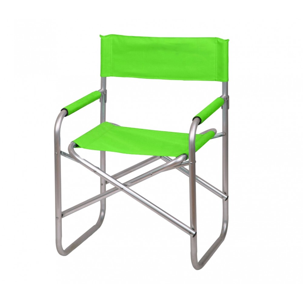 Sedia Pieghevole Regista 2964 Campeggio in Metallo Tessuto Canvas con Schienale