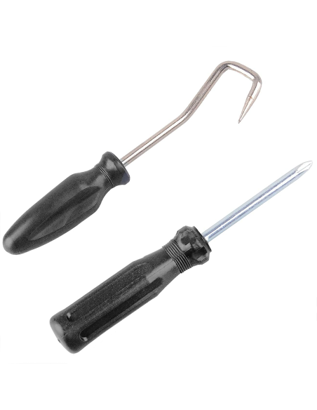 Set 9pz Pinze per Rimozione Fascette Stringitubo Impianto per Auto con Valigetta