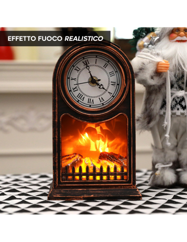 Orologio Decorativo da Tavolo Vintage con...