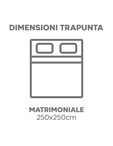 Trapunta Matrimoniale Velluto Piumone Double...