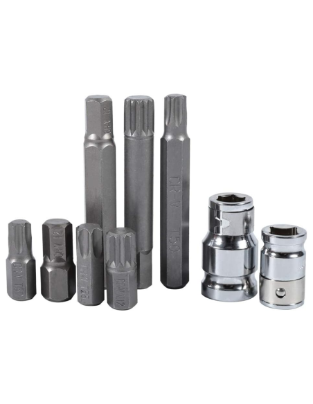 Set di Inserti Esagonali 40pz da 30 e 75mm per Trapano Avvitatore con Cassetta