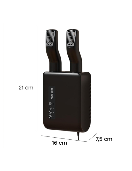 Asciuga Scarpe Elettrico da Parete con Timer per Scarpe Stivali Guanti e Calzini