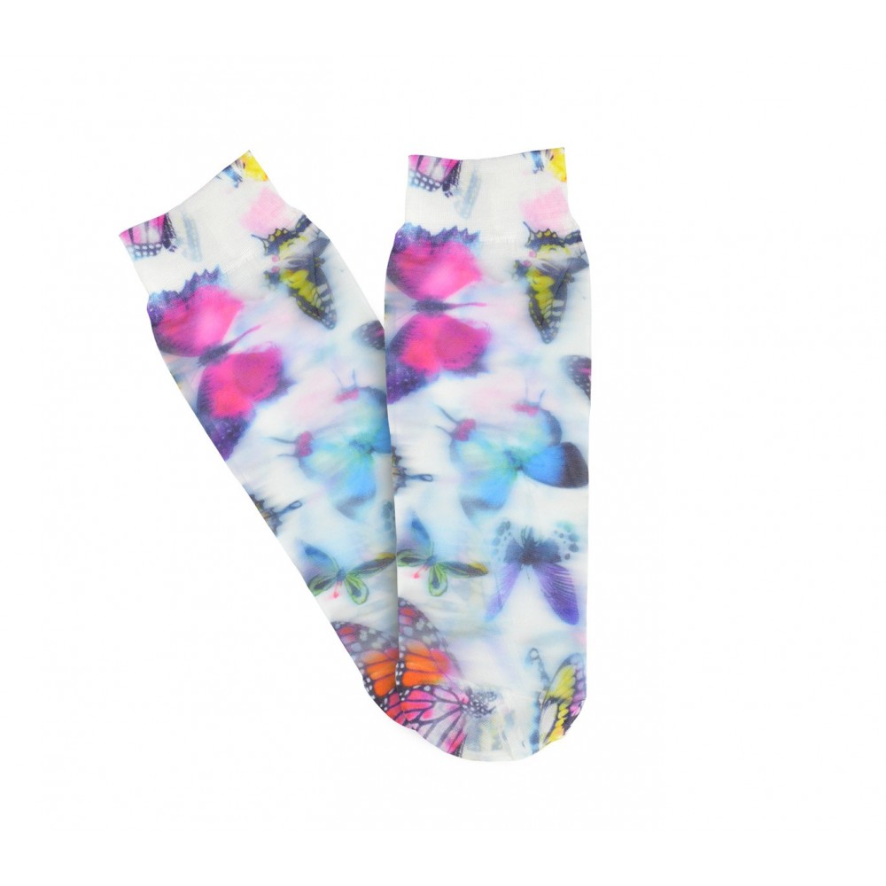 038-4 Pack 6 paia calzini 20 den pedalini tg. Unica 35/41 colorati