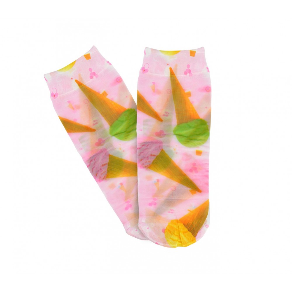 038-4 Pack 6 paia calzini 20 den pedalini tg. Unica 35/41 colorati