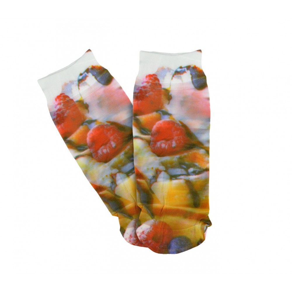 038-4 Pack 6 paia calzini 20 den pedalini tg. Unica 35/41 colorati