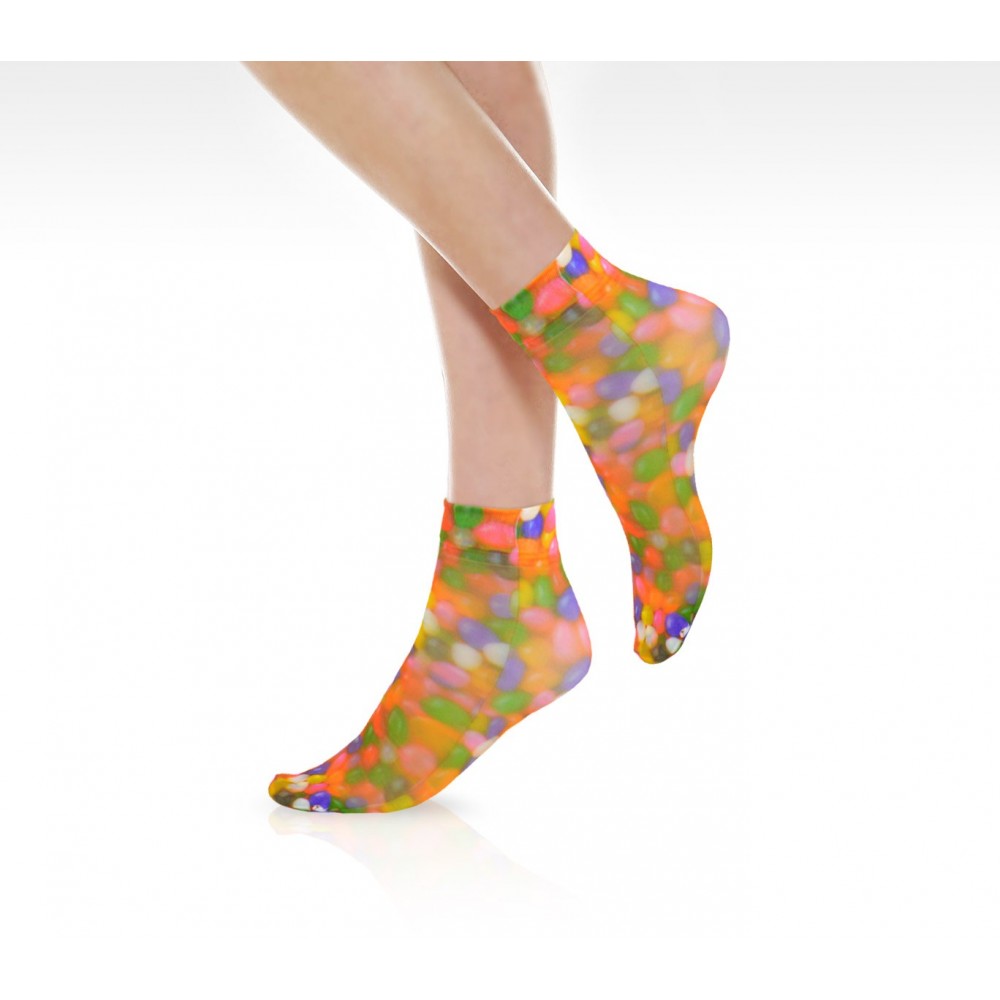 038-4 Pack 6 paia calzini 20 den pedalini tg. Unica 35/41 colorati