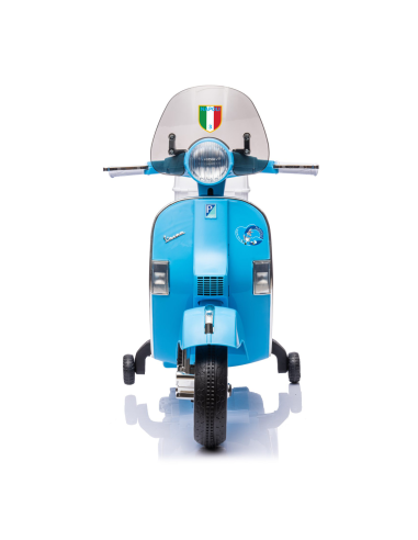 Moto Elettrica Scooter per Bambini LT960 Vespa PX150 Full Napoli con Bauletto