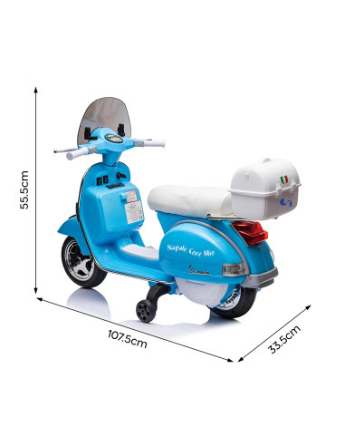 Moto Elettrica Scooter per Bambini LT960 Vespa...