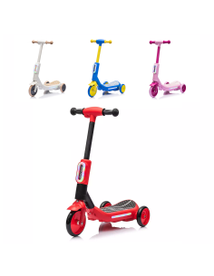 Monopattino Elettrico per Bambini LT983 Deluxe a 3 Ruote...