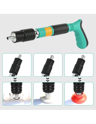 Pistola Spara Chiodi e Rivetti Rivettatrice...