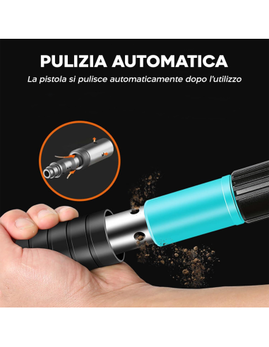 Pistola Spara Chiodi e Rivetti Rivettatrice...