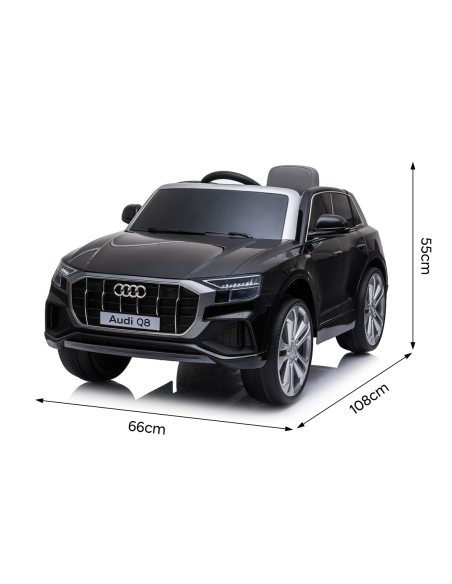 Macchinaper Elettrica  Bambini Audi Q8 LT985 Luci LED Lettore MP3 e Telecomando