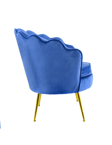 Poltrona Schienale a Conchiglia VENERE in...