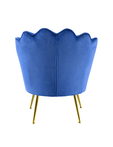 Poltrona Schienale a Conchiglia VENERE in...